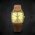 Vibepage Modern Cushion Executive – Rounded-Square Minimalist Watch