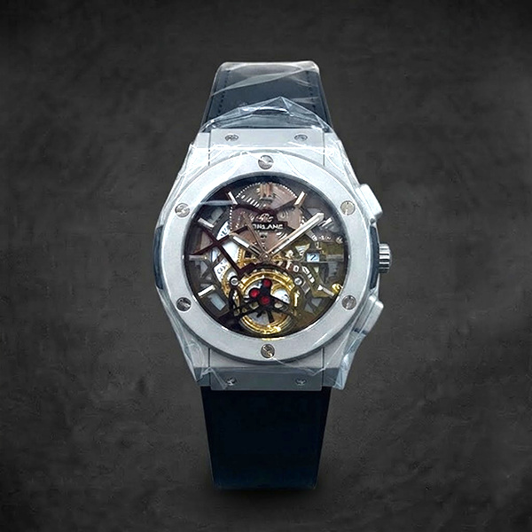 Vibepage Avant-Garde Skeleton Fusion – Exposed Movement Sport Watch