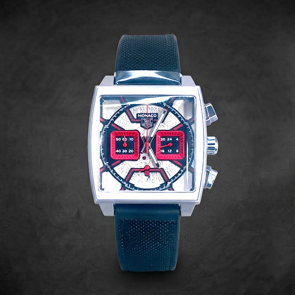 Vibepage Square Skeleton Chrono Racing Edition – Bold Open-Work Motorsport Watch