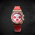 Vibepage Offshore Chrono Crystal Edition – Octagonal Gem-Bezel Sport Chronograph Watch