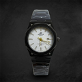 Vibepage Octo Steel Classic – Octagonal Bezel Watch with Integrated Link Bracelet