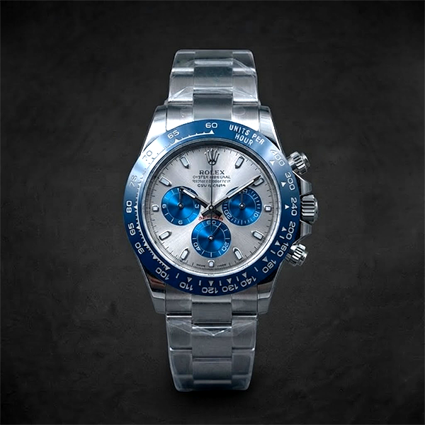 Vibepage Royal Octagon Gem Chrono – Gem-Set Bezel Luxury Chronograph Watch