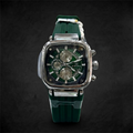 Vibepage Square Industrial Multi-Eye Chrono – Bold Geometric Sport Chronograph Watch