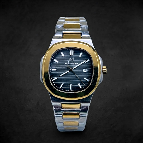 Vibepage Nautilus Horizon Executive – Iconic Rounded Octagon Porthole Watch