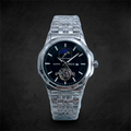 Vibepage Celestial Open-Heart Executive – Sun & Moon Phase Open-Heart Watch