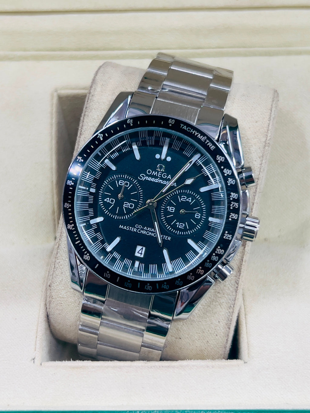 Vibepage Racing Speed Chrono – Tachymeter Dual Sub-Dial Sports Watch
